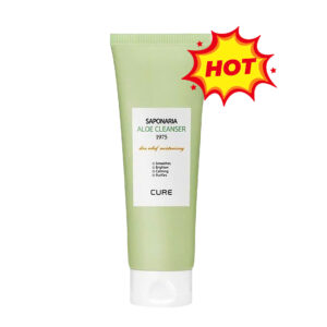 Sữa Rửa Mặt Tẩy Da Chết 2in1 Cure Saponaria Aloe Cleanser 1975